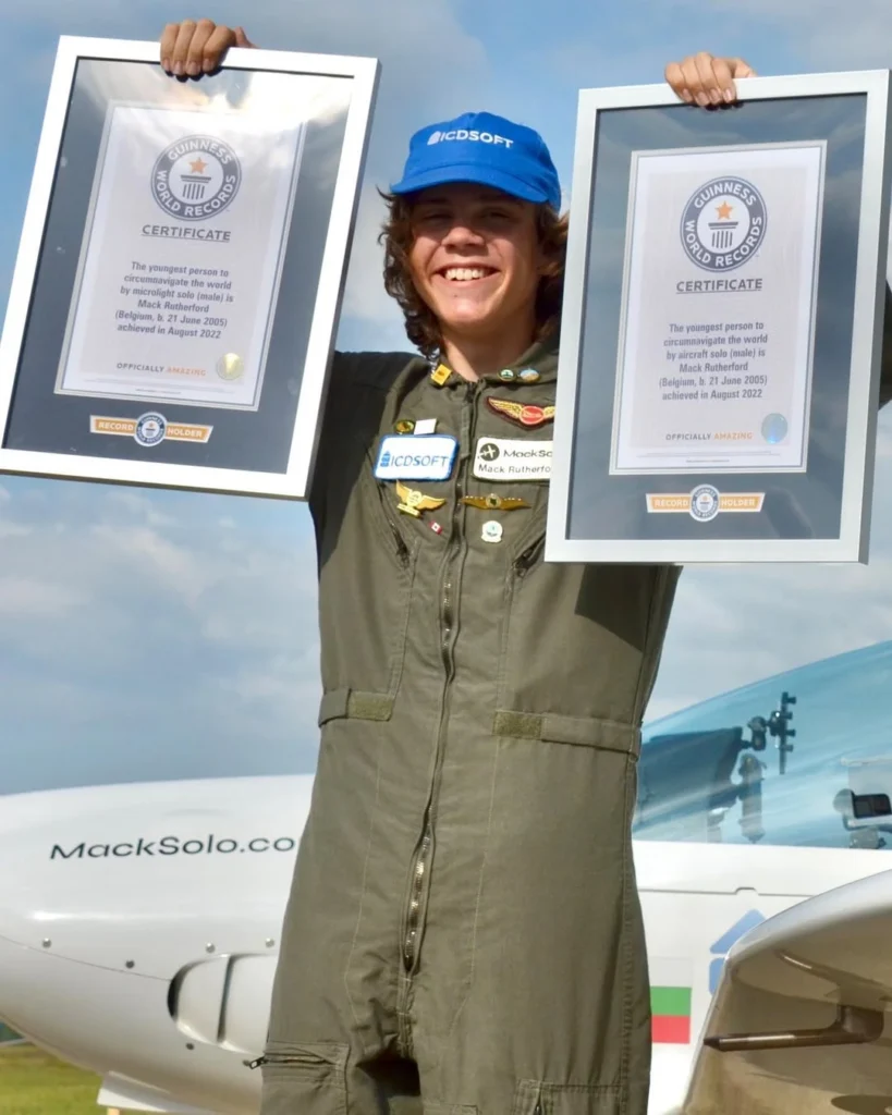 Mack Rutherford | The youngest person to fly around the world solo Mack Rutherford | The youngest person to fly around the world solo