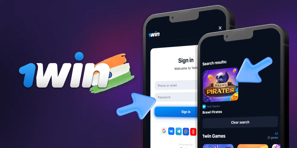 Simple steps to start playing Brawl Pirates from 1win